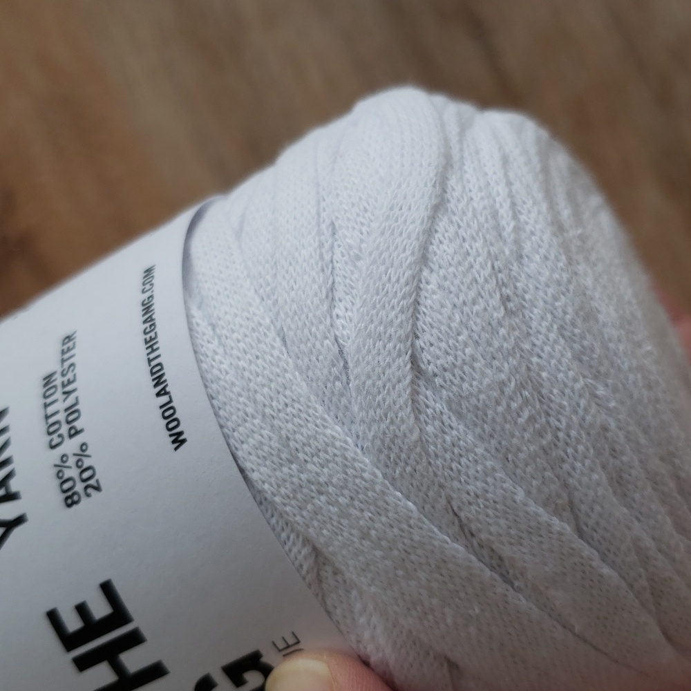 Wool And The Gang Mixtape Yarn In Color "White Noise", 12 Full Skeins + 1 Free - Picture 6 of 7